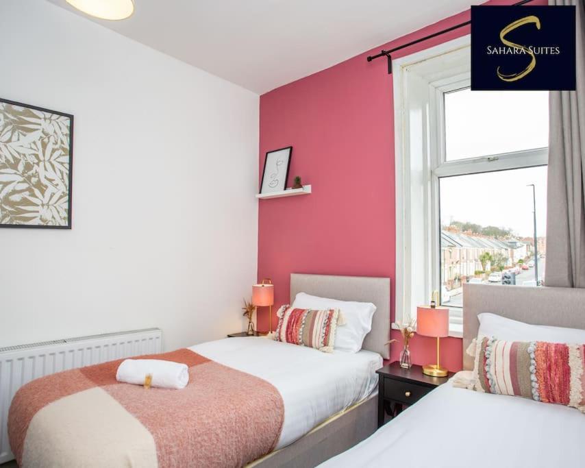 Monthly Retreat - Cosy & Central 3Bed Home - Newcastle Quayside & St James Park - Parking นิวคาสเซิล อะพอน ไทน์ ภายนอก รูปภาพ